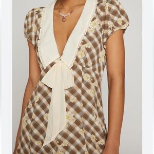 Kimchie Blue Giovanna Collared Romper